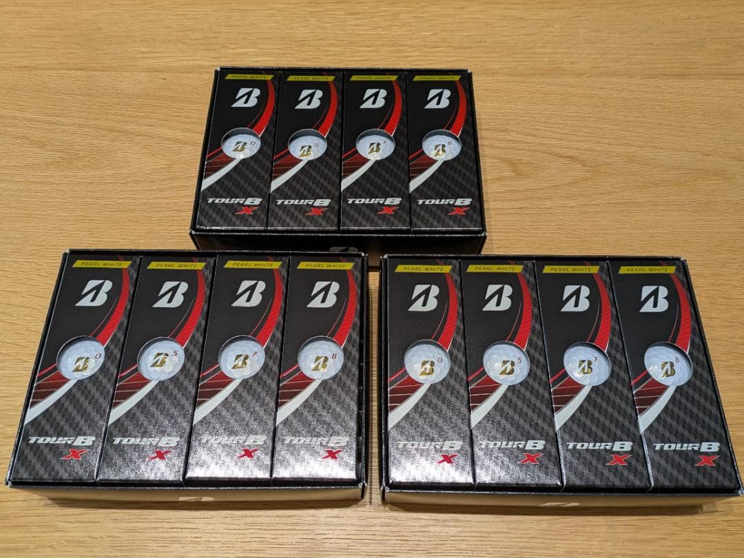 ゴルフボール　BRIDGESTONE TOUR BX（3ダース）