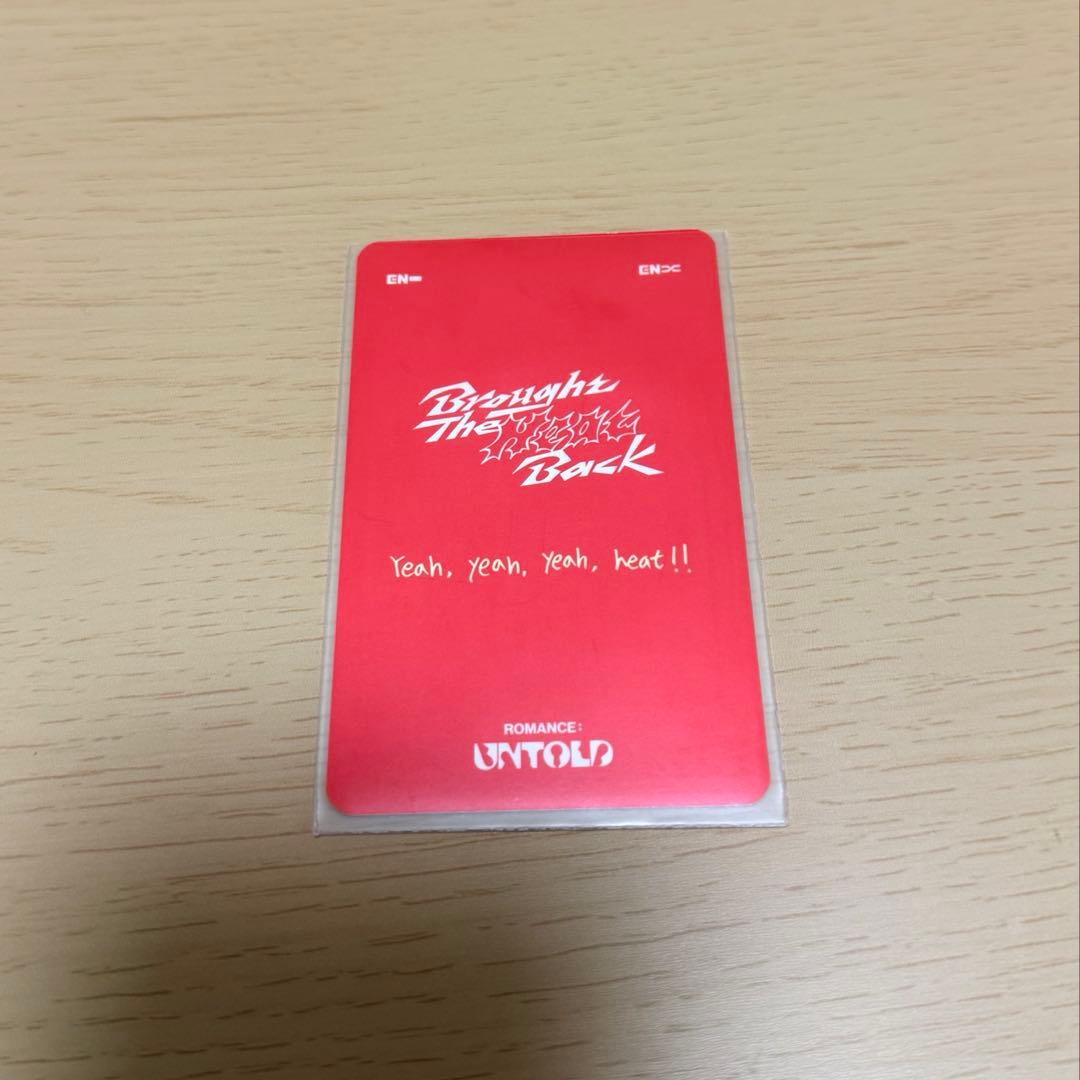 ENHYPEN ジョンウォン ROMANCE UNTOLD トレカ サノク