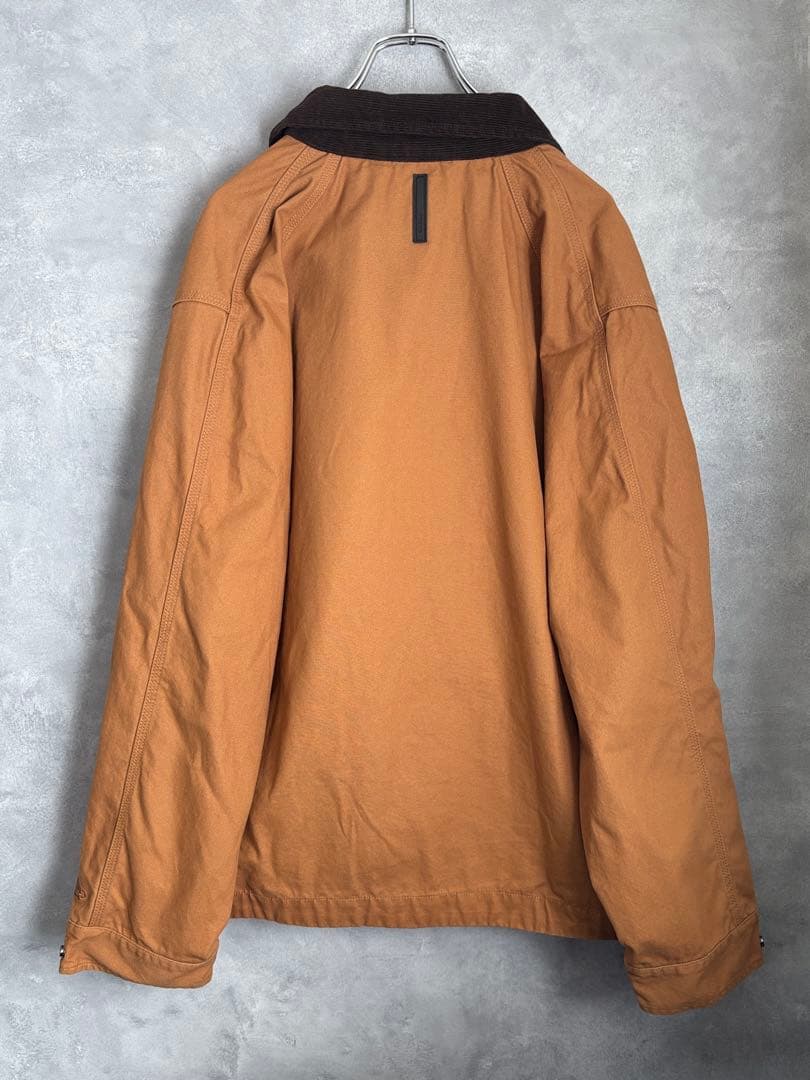 NEW ERAニューエラ ダックジャケット♦ライトブラウン XL