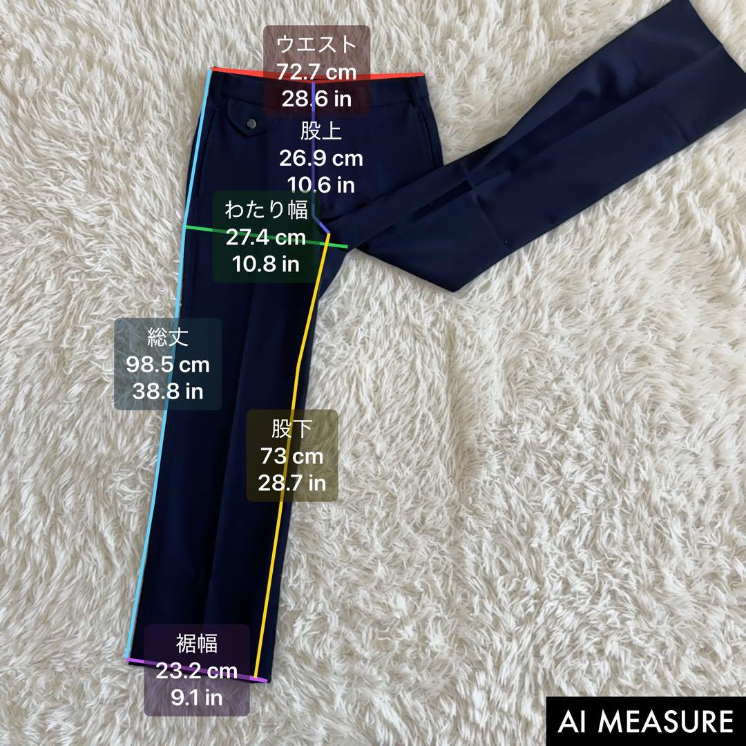ポロバイラルフローレン 金ボタンジャケット パンツ セット スーツ ネイビー