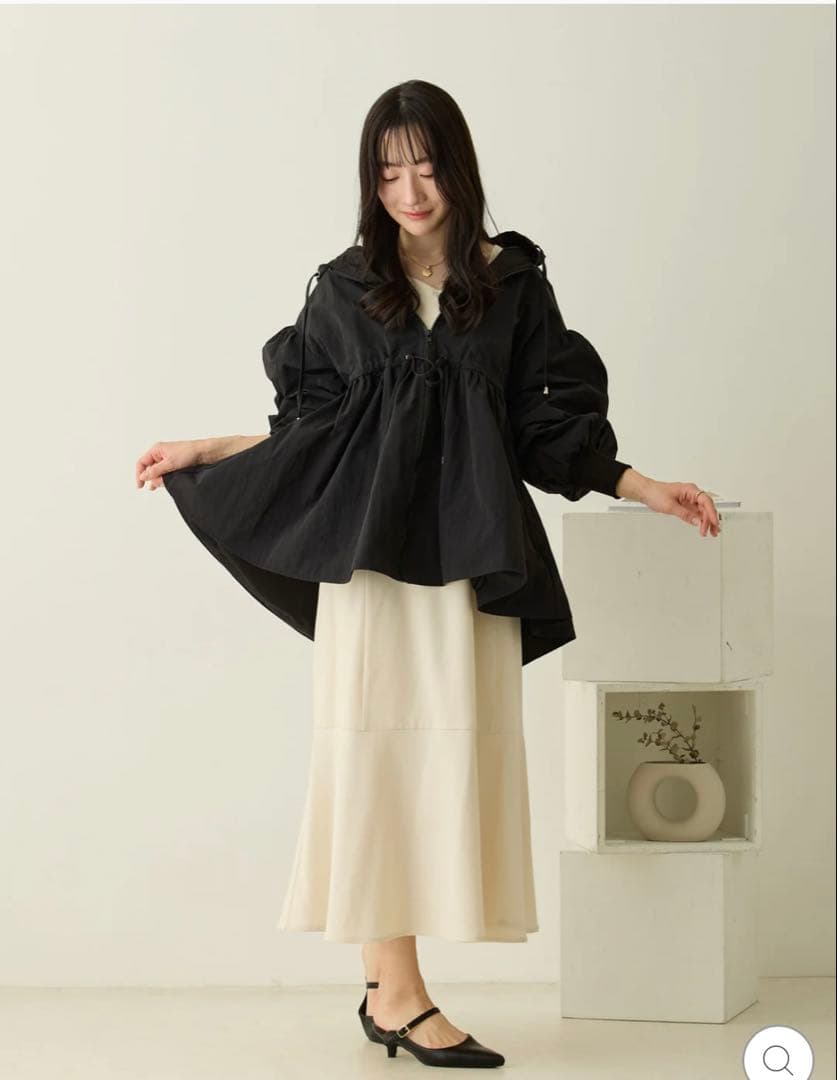 ダッカー付き　へプラムライトアウター　honono for Mom&Baby