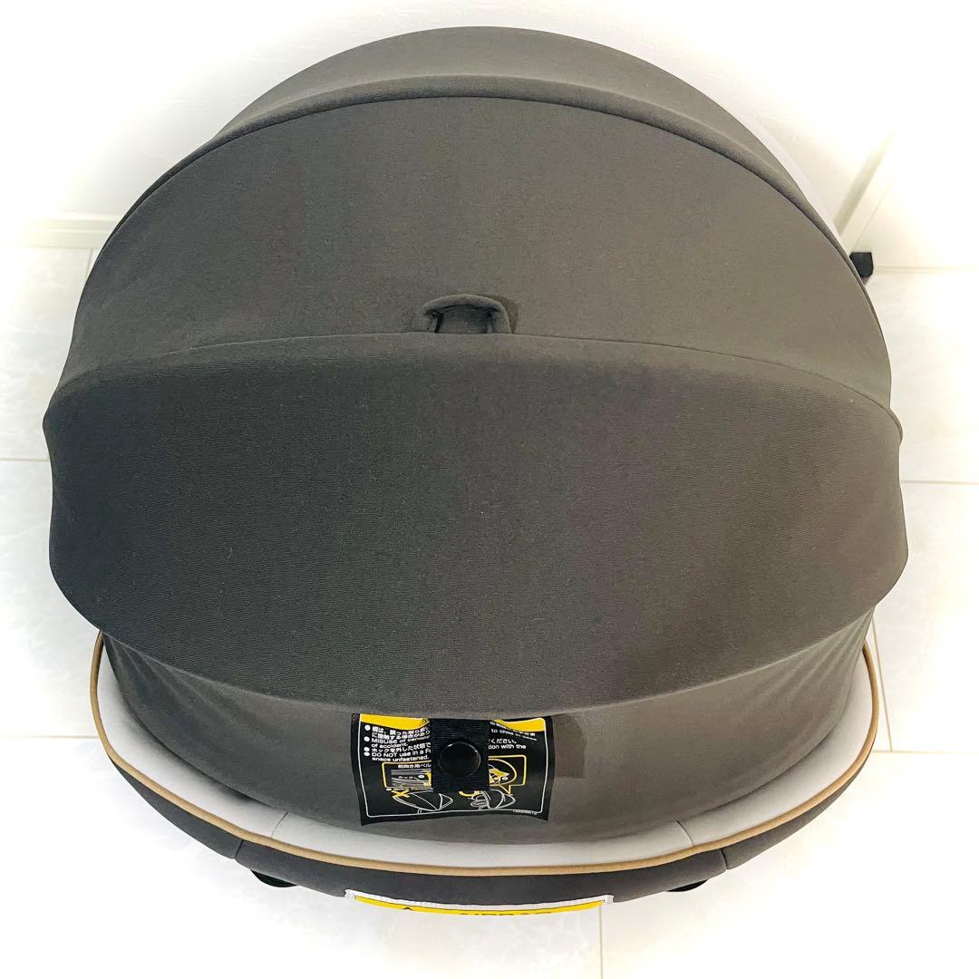 【美品】説明書付き★コンビチャイルドシートクルムーヴスマートエッグショックグレー