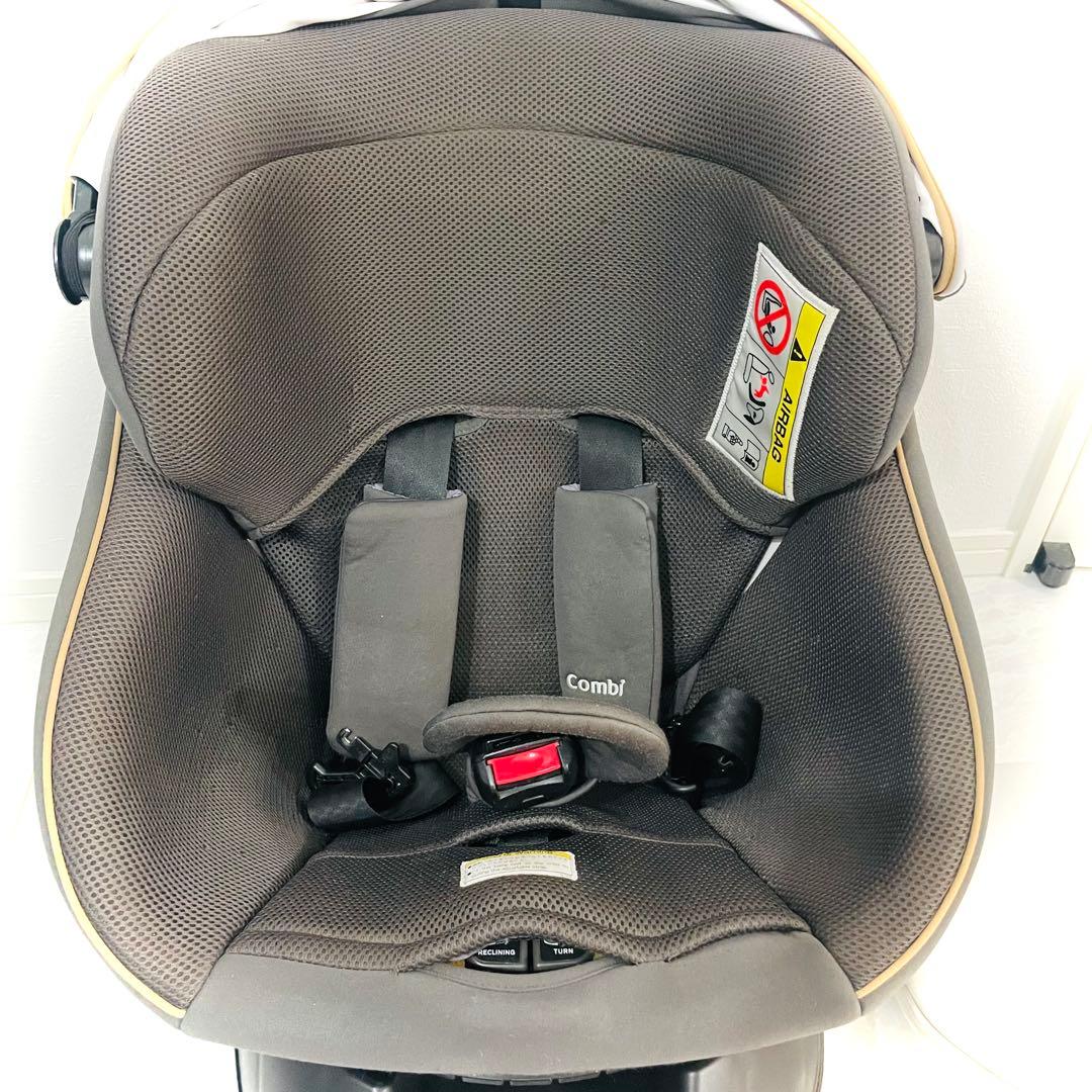 【美品】説明書付き★コンビチャイルドシートクルムーヴスマートエッグショックグレー