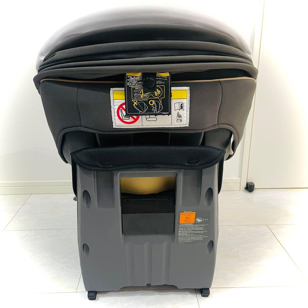 【美品】説明書付き★コンビチャイルドシートクルムーヴスマートエッグショックグレー