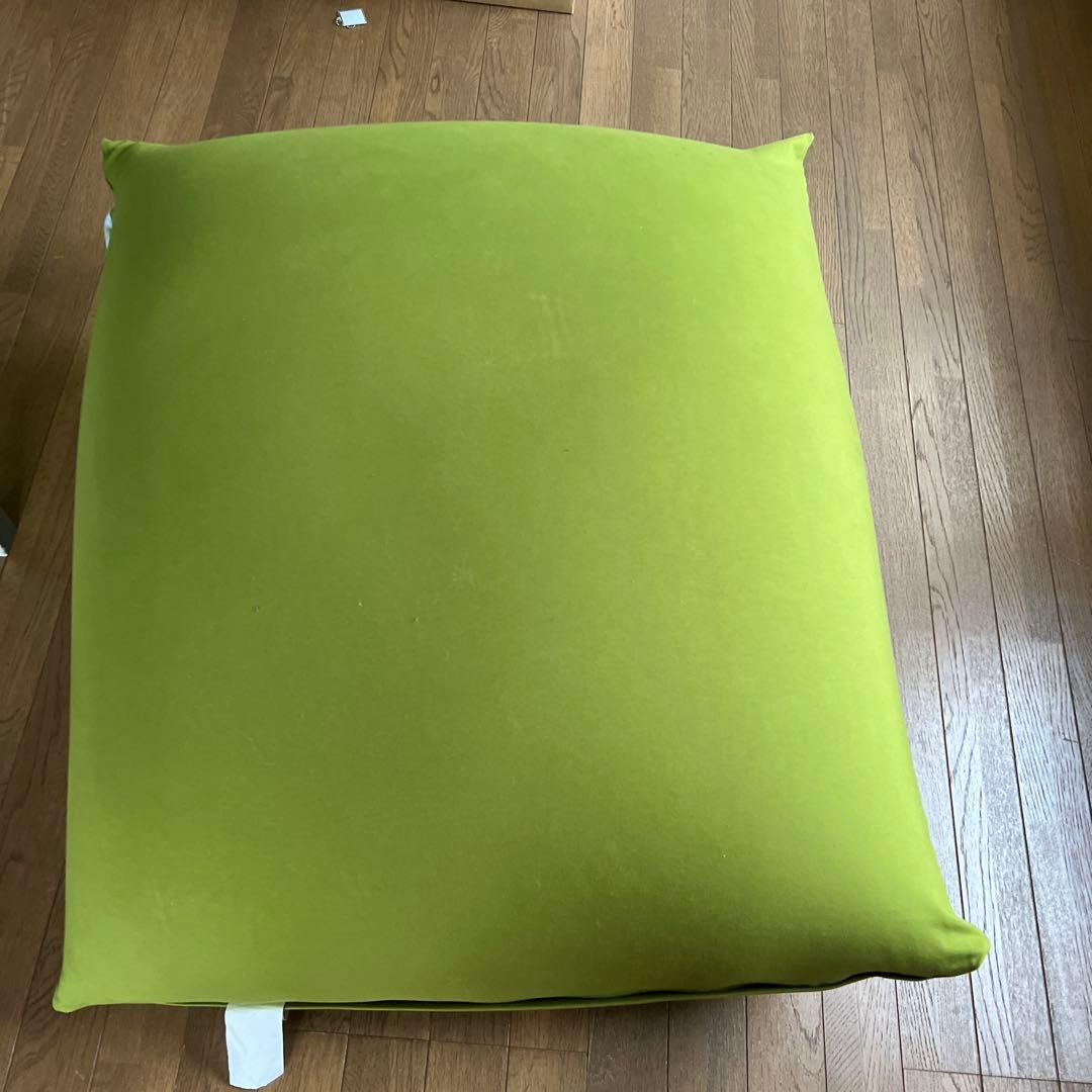 yogibo ライムグリーン ビーズクッション