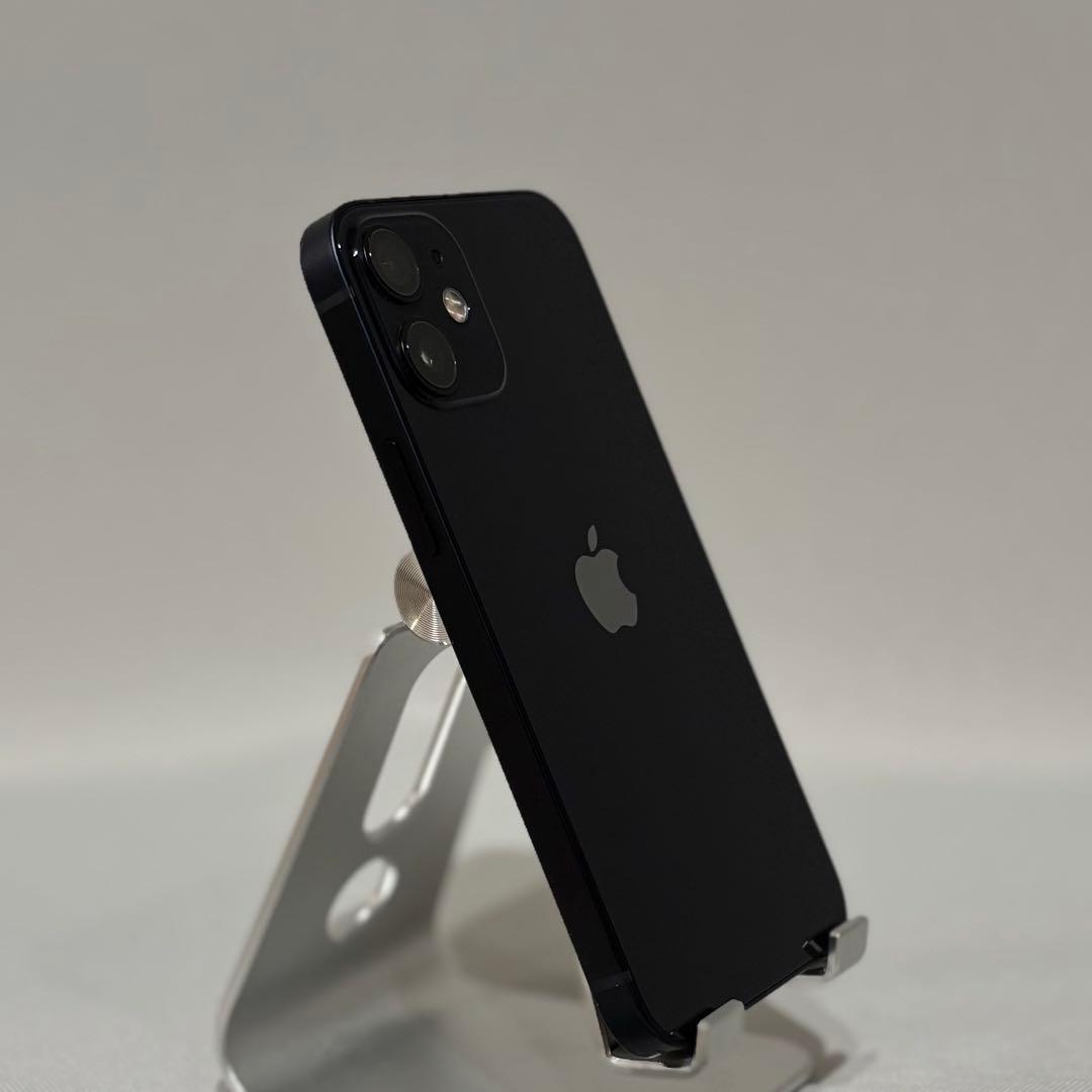『新品バッテリー』iPhone 12 mini ブラック　SIMフリー　動作良好