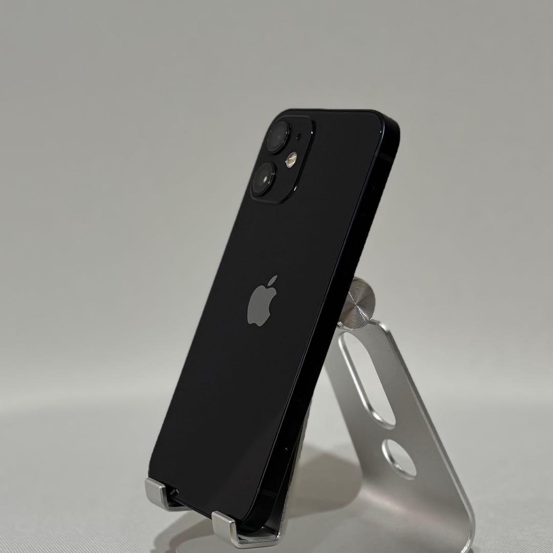 『新品バッテリー』iPhone 12 mini ブラック　SIMフリー　動作良好