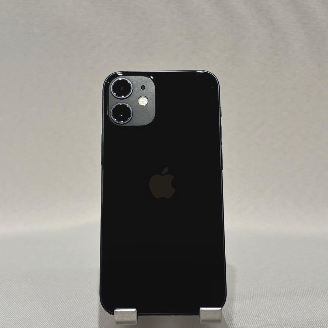 『新品バッテリー』iPhone 12 mini ブラック　SIMフリー　動作良好