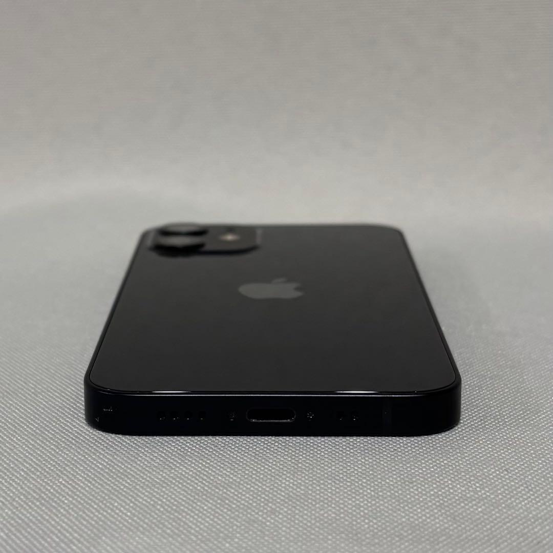 『新品バッテリー』iPhone 12 mini ブラック　SIMフリー　動作良好