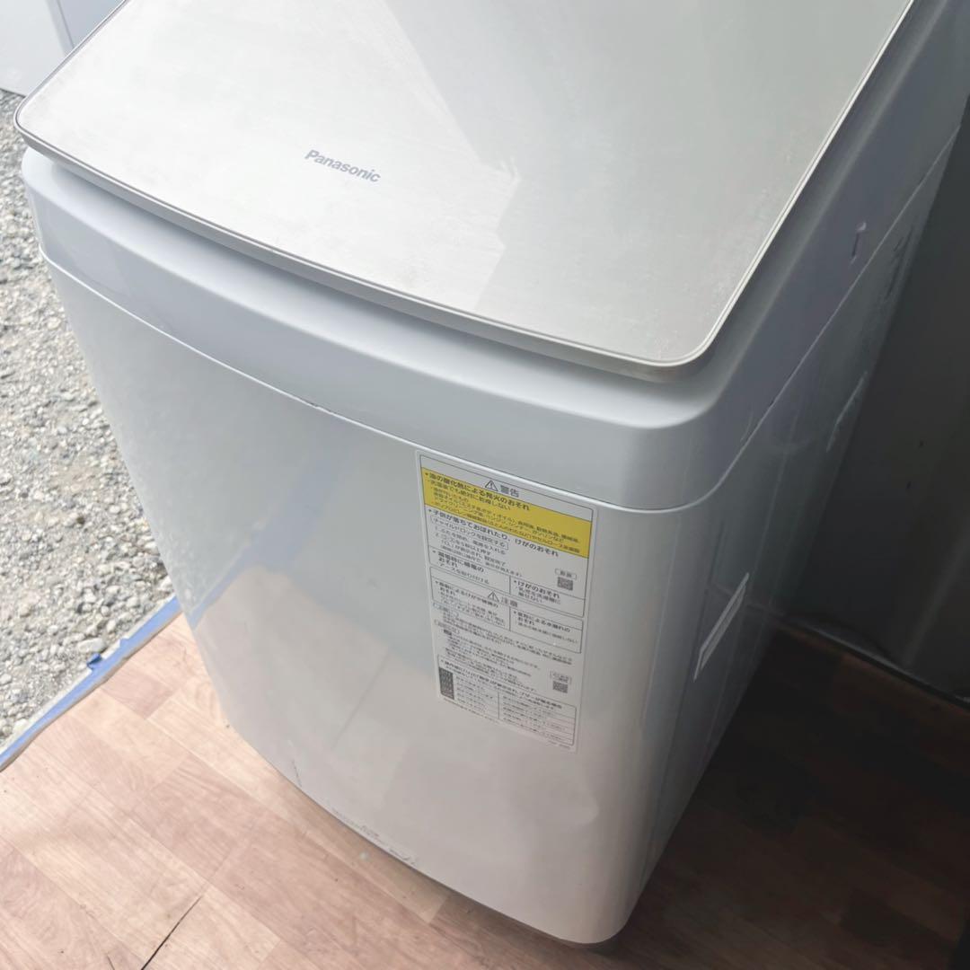 取付無料！パナソニック洗剤自動投入・熱乾燥搭載！おしゃれゴールド10kg洗濯機