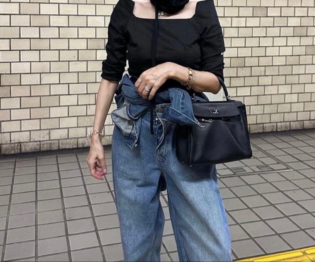 【ぺろ】Elaine Hersby Calista Top オフショルダー