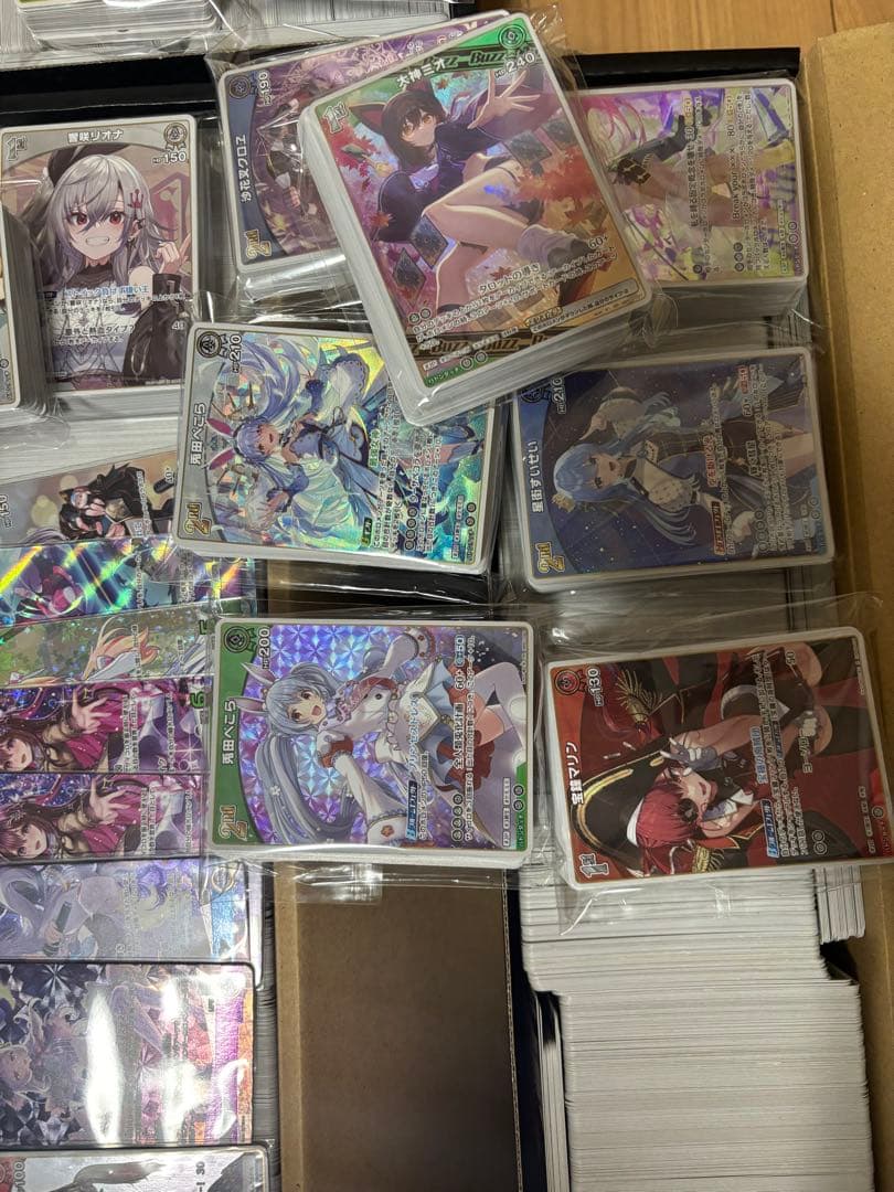 ホロライブ　カード　まとめ売り　R.RR.SR.OSR.SY.合計450枚以上