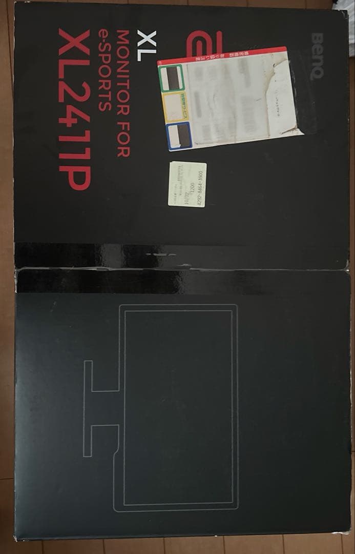 BenQ ZOWIE モニター XL2411P 144hz対応　接続ケーブル付き