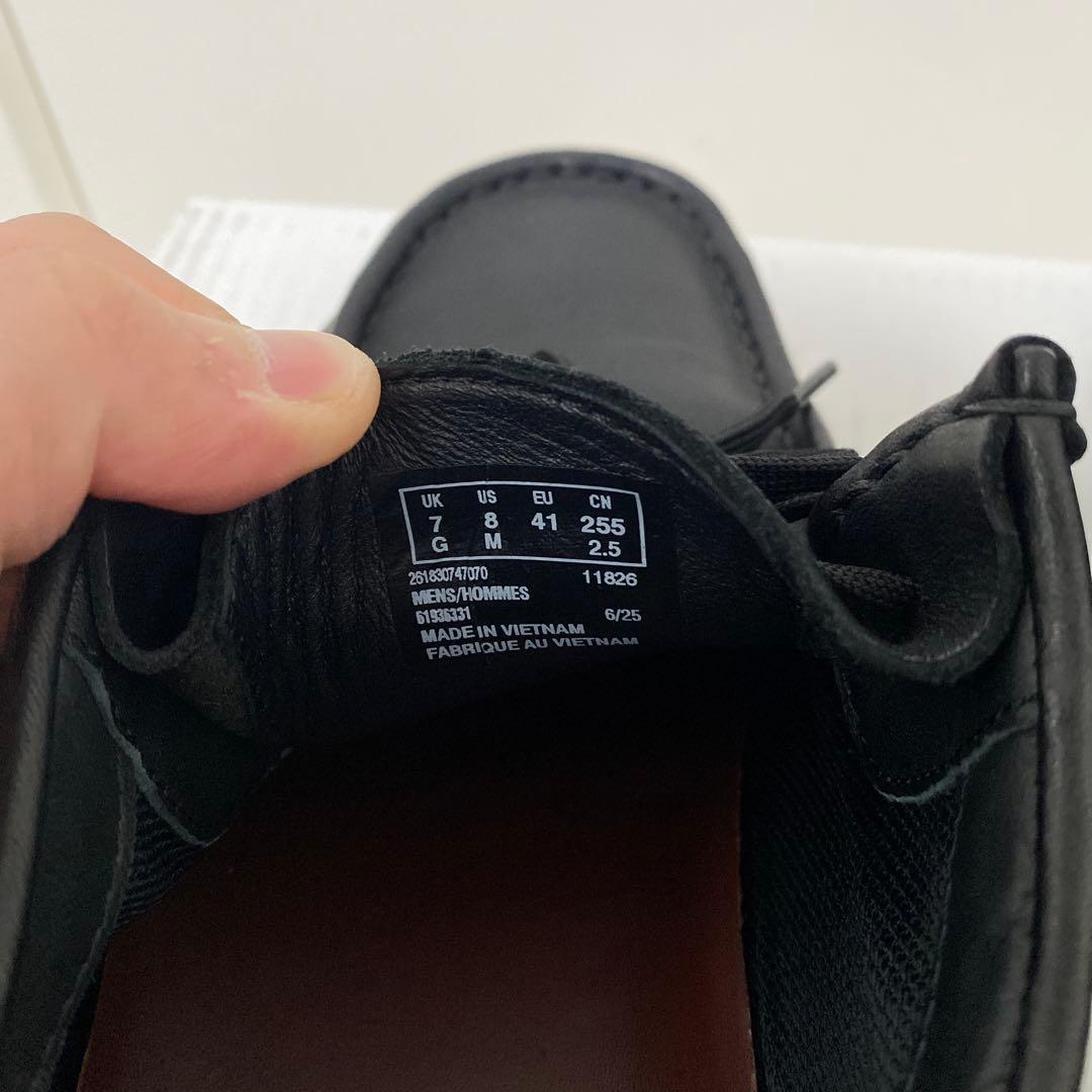 【状態◎】WallabeeGTX ワラビーゴアテックス ブラックレザー