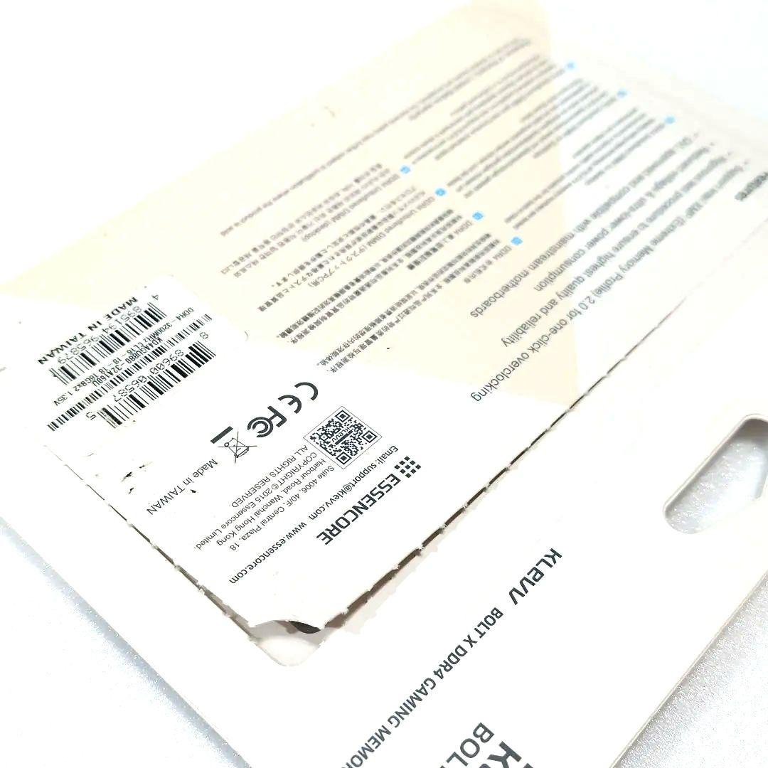 KLEVV BOLT X DDR4 16×2GB 32GB 3200 動作確認済