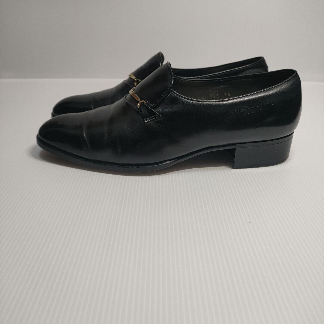 ChristianDior MONSIEUR 黒 26cm ローファー 42