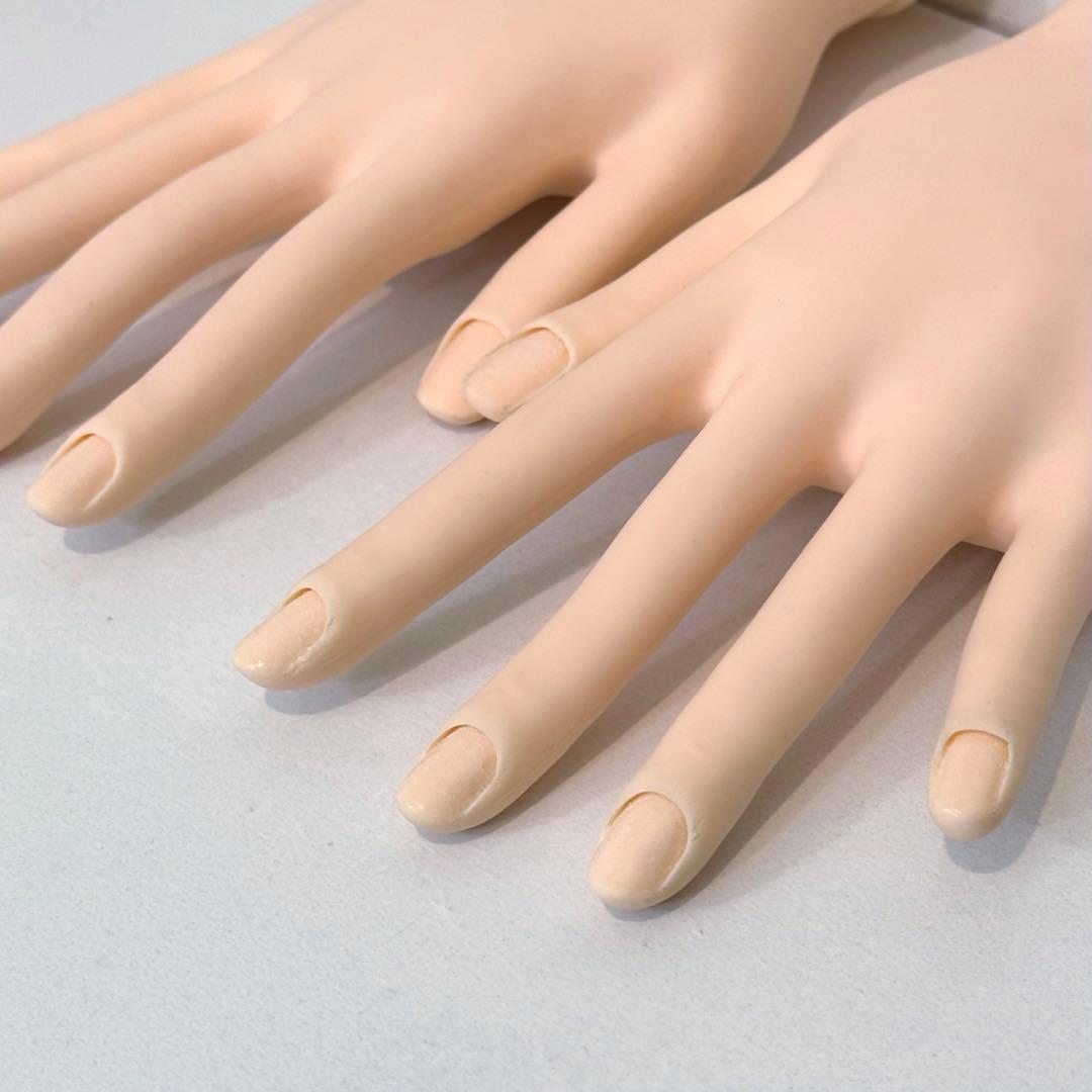 【美品✨骨折なし❗️3.4回使用】JNEC認定モデルハンド ネイリスト技能検定試験