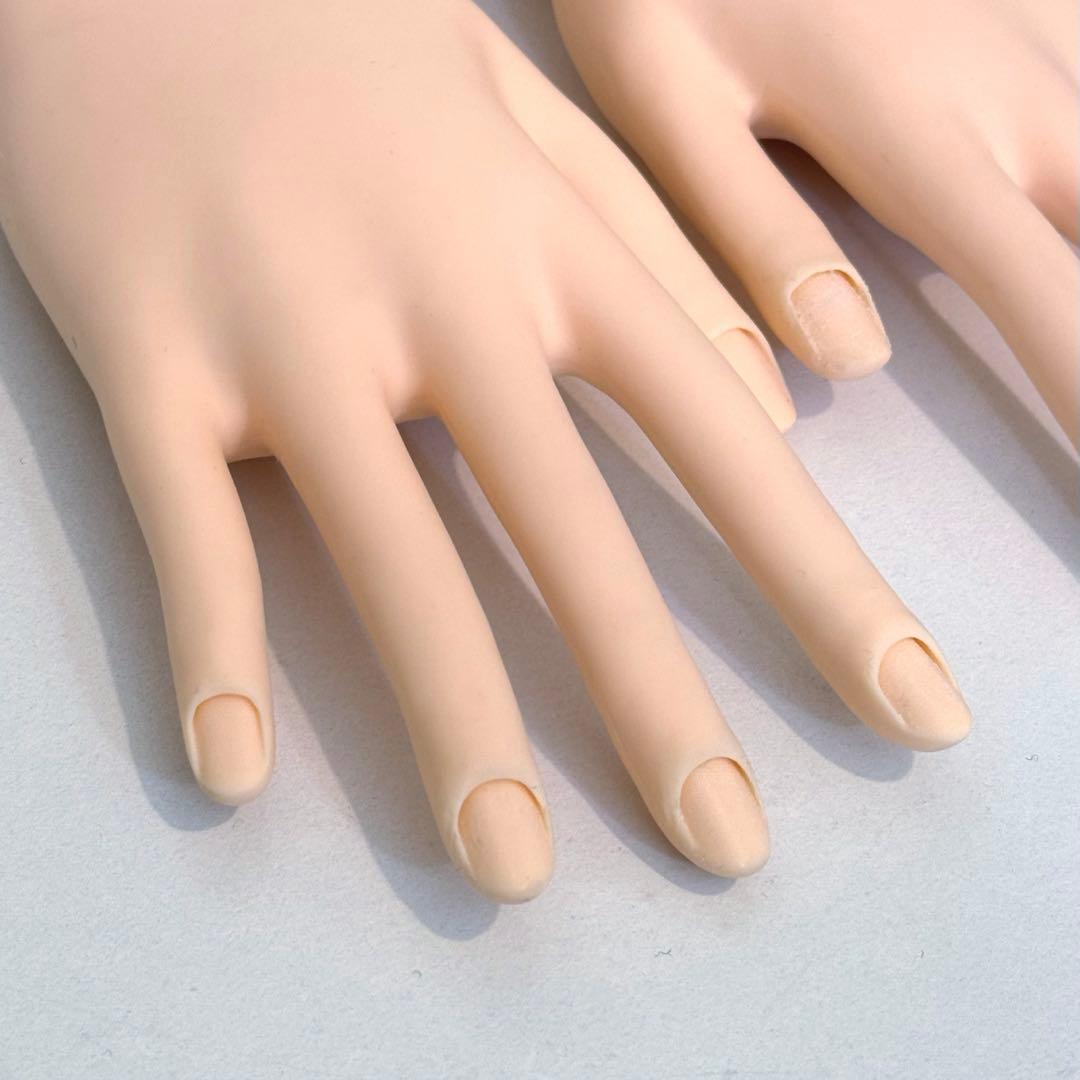 【美品✨骨折なし❗️3.4回使用】JNEC認定モデルハンド ネイリスト技能検定試験