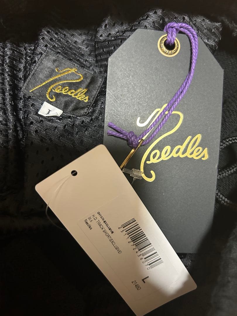 needles Nubian別注 H.D.TRACK SHORTS