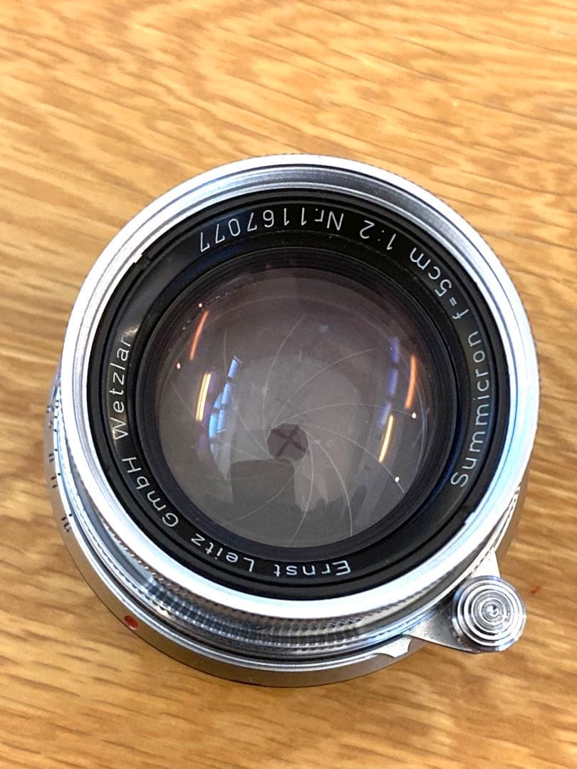 LEICA SUMMICRON M 5cm F2 沈胴　シルバー