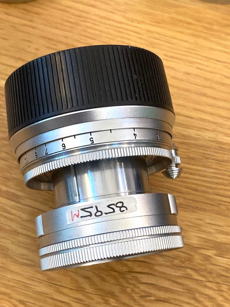 LEICA SUMMICRON M 5cm F2 沈胴　シルバー