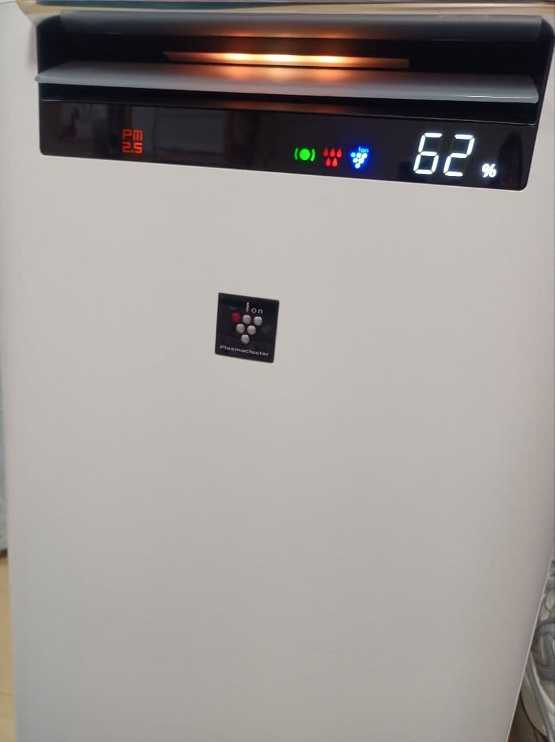 [美品]　SHARP シャープ　KI-GS70-W 加湿空気清浄機