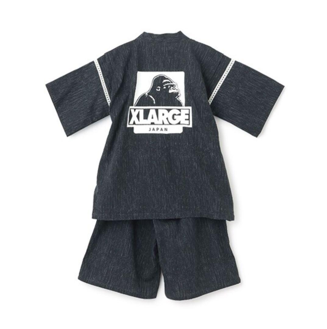 新品未使用 M100cm~110cm エクストララージキッズ 甚平 OGゴリラ