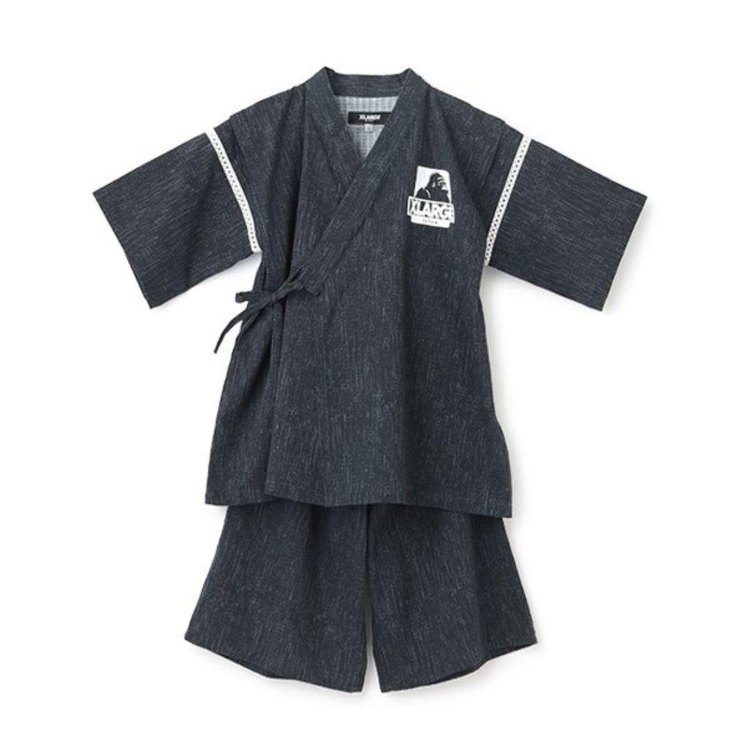 新品未使用 M100cm~110cm エクストララージキッズ 甚平 OGゴリラ