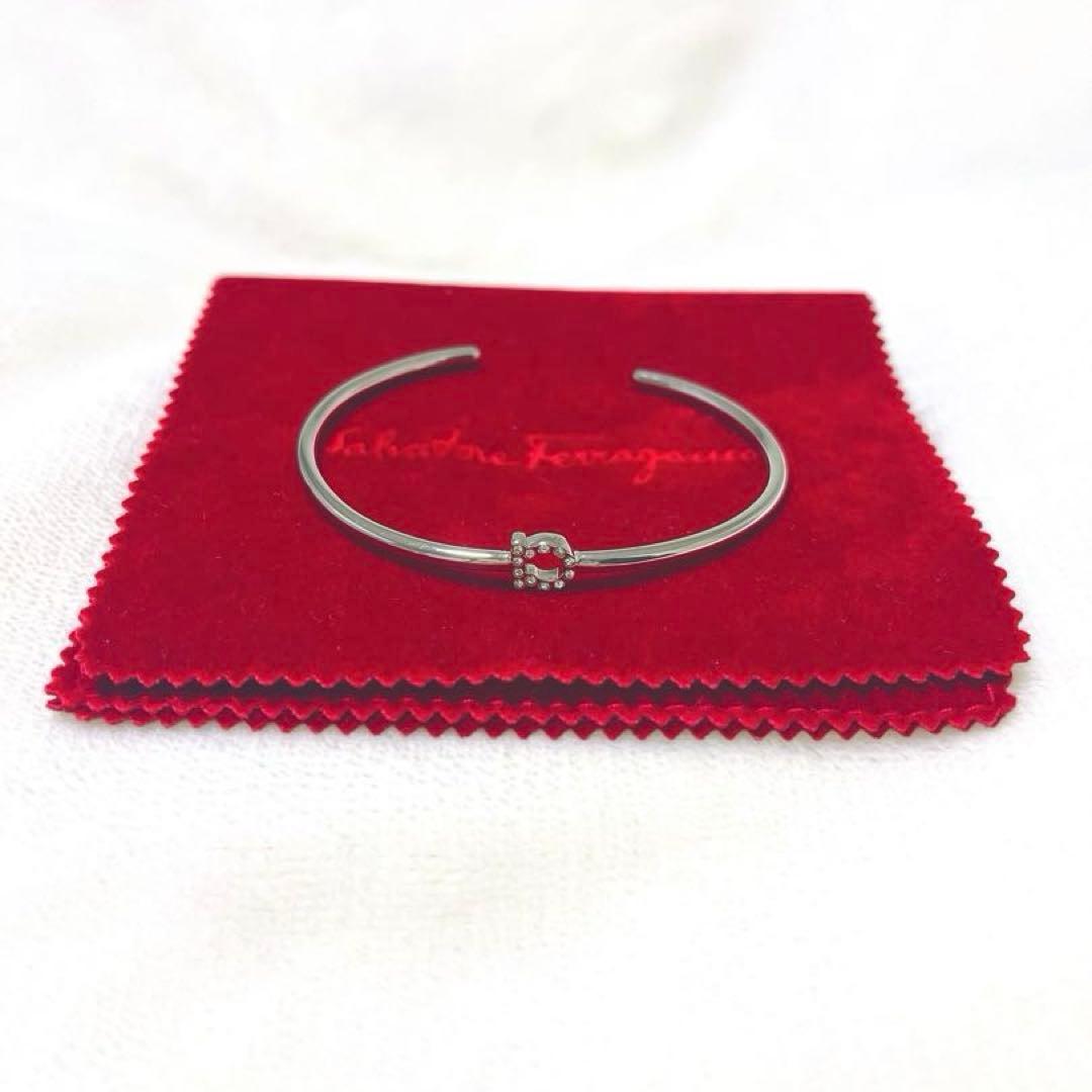★美品★フェラガモ ガンチーニ バングル Salvatore Ferragamo