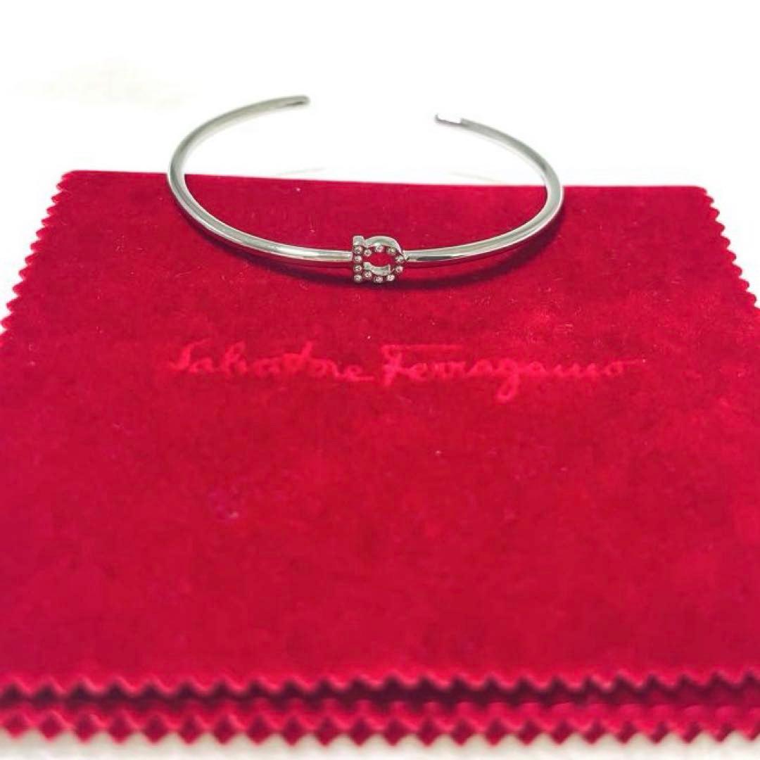 ★美品★フェラガモ ガンチーニ バングル Salvatore Ferragamo