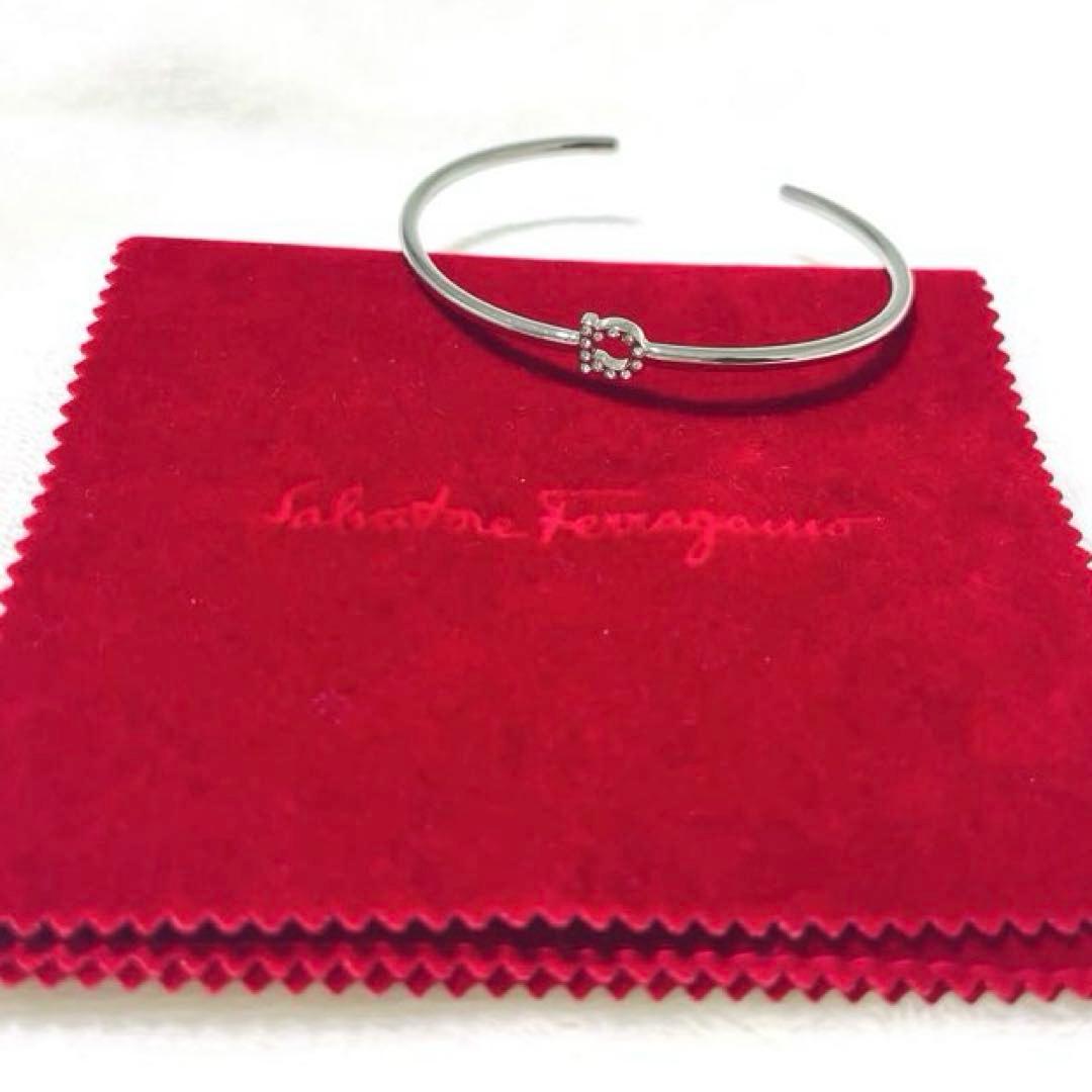 ★美品★フェラガモ ガンチーニ バングル Salvatore Ferragamo