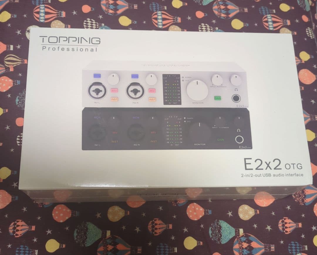 Topping E2x2 OTG USBオーディオインターフェイス