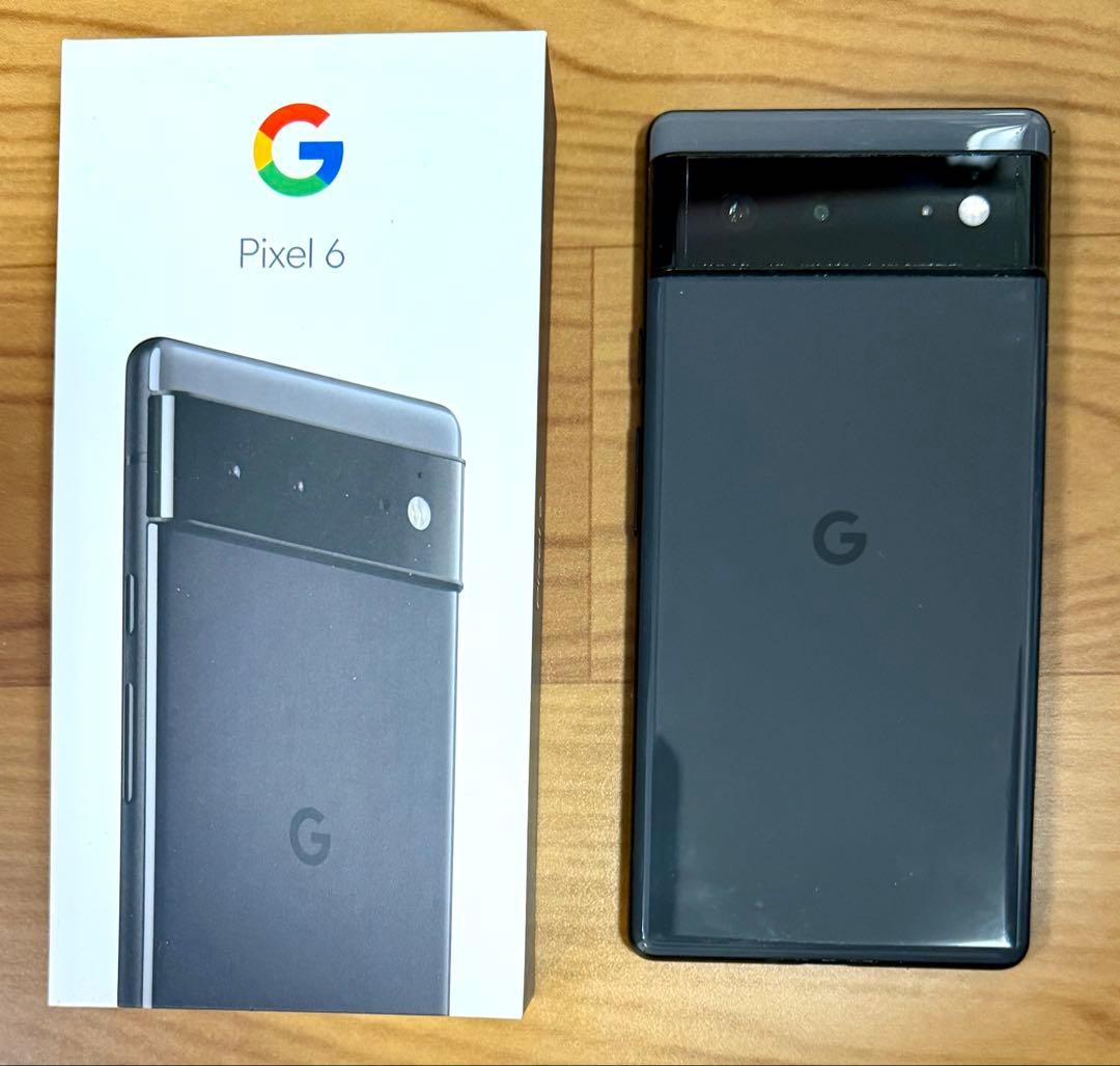 Google Pixel 6 Stormy Black 128 GB フリー