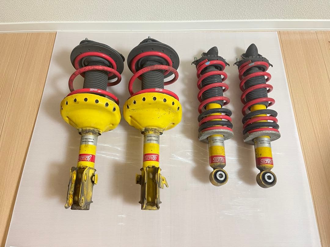 【期間限定価格】スバル純正 BILSTEINサス STIバネ付 BL5レガシィ