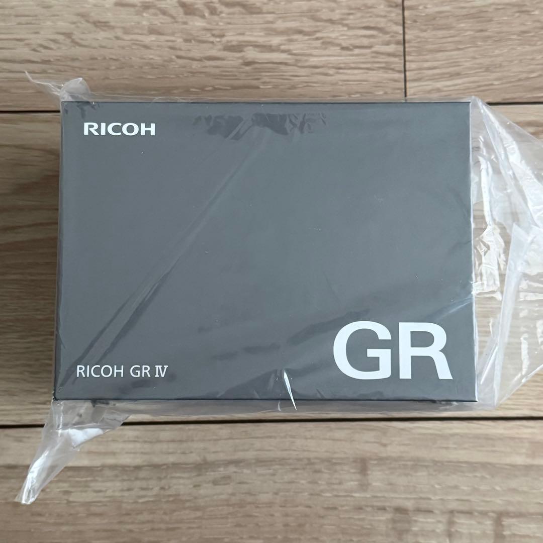 【新品未開封】2026年1月購入RICOH GRⅣ GR4