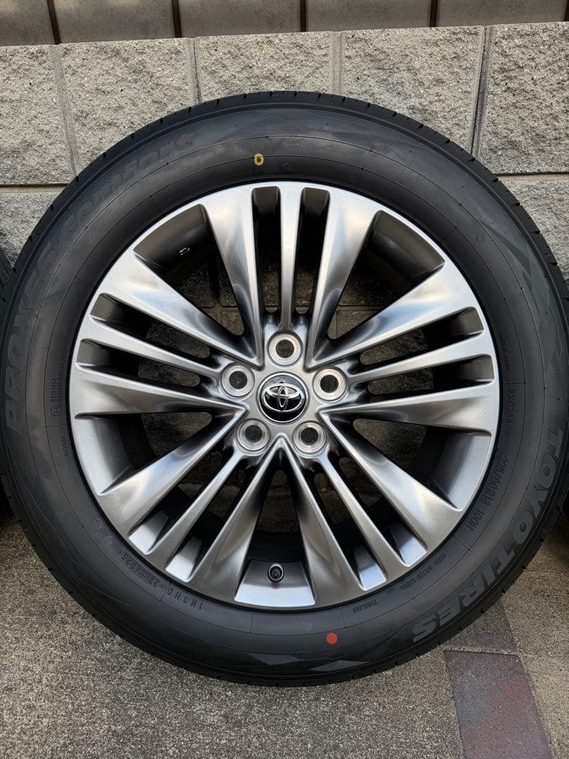 40 アルファード　純正タイヤ＆ホイールセット　新車外し