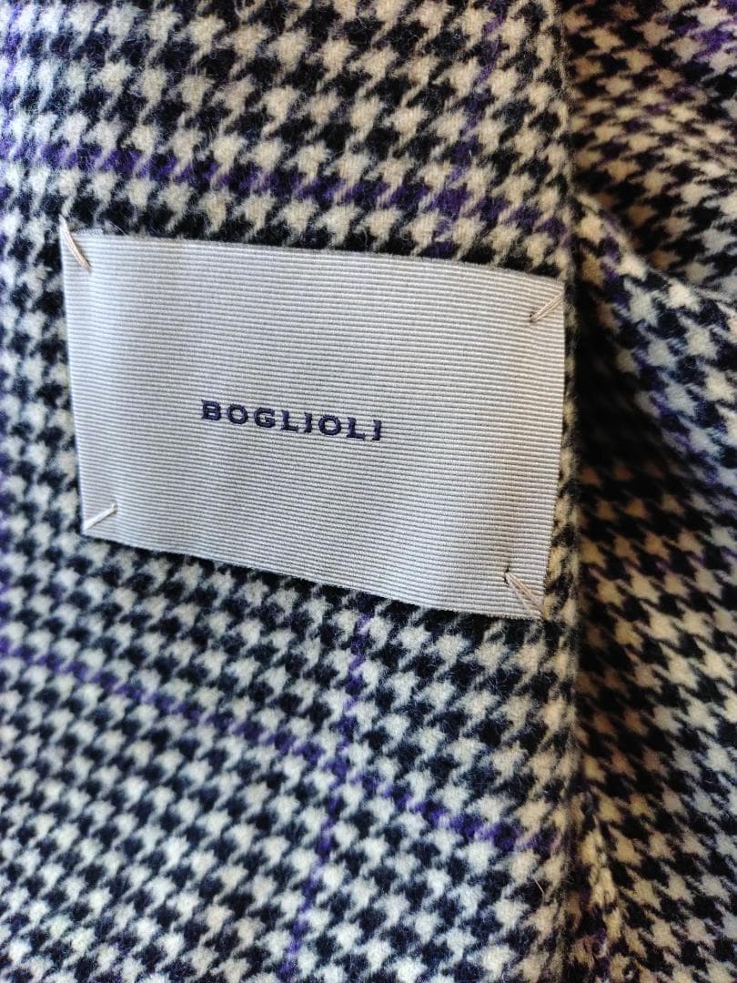 BOGLIOLI（DOVER）千鳥格子 テーラードジャケット メンズ