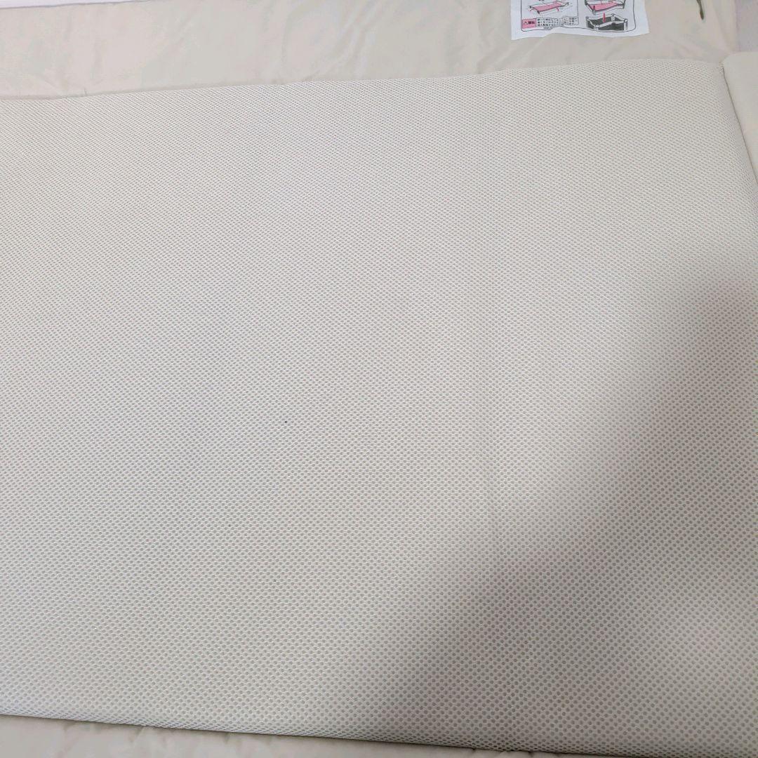 【美品】Aprica アップリカ ベビーベッド ココネルエアー ミルク