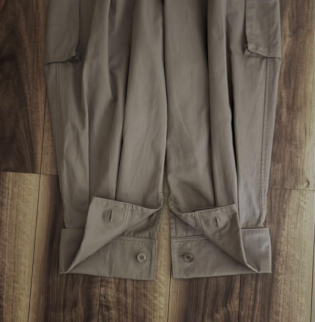 Y's ワイズ ヨウジヤマモト ブラウン カーゴパンツ サイドポケット付き