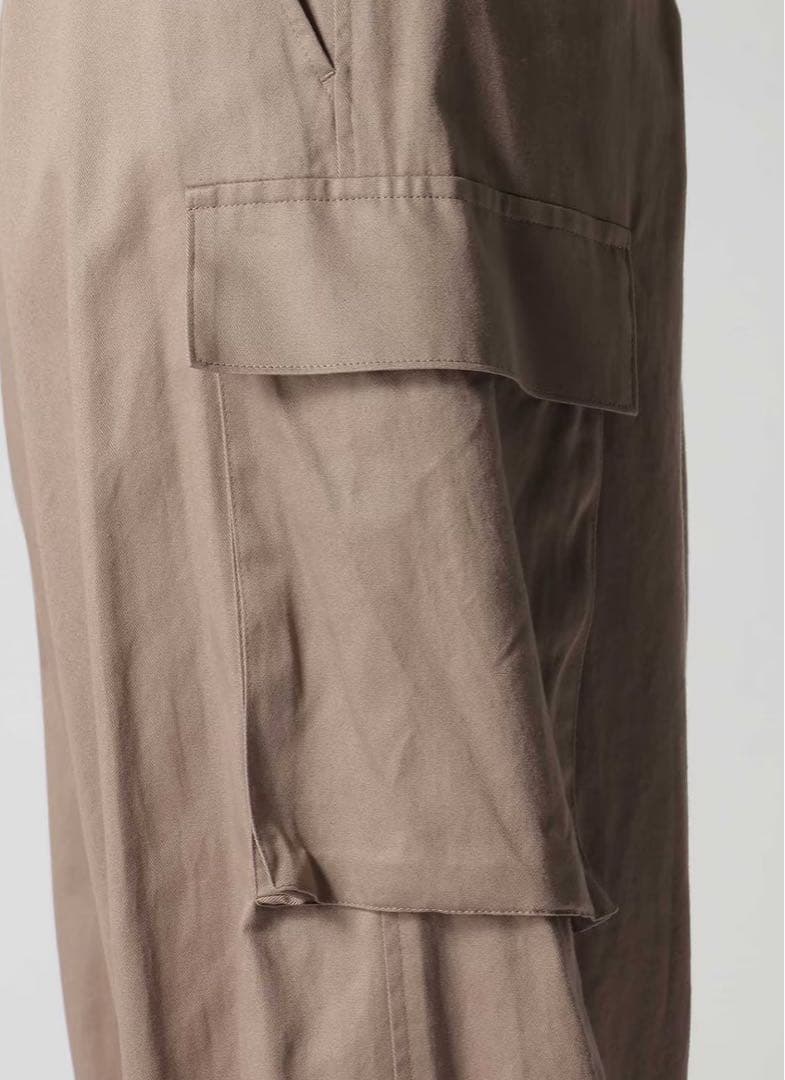Y's ワイズ ヨウジヤマモト ブラウン カーゴパンツ サイドポケット付き