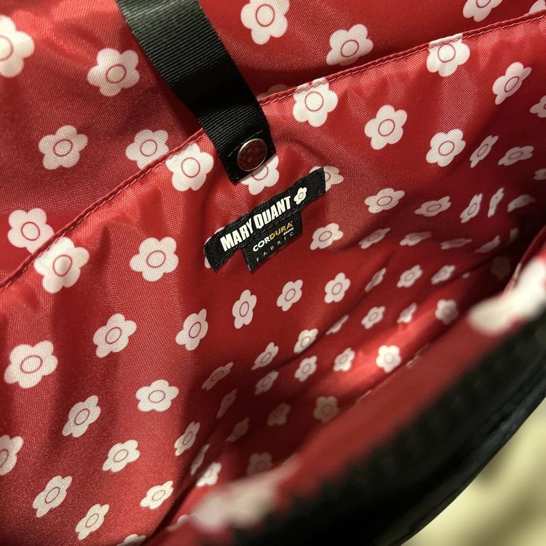 【未使用品】MARY QUANTマリークワント　ビジネス　PCバッグ　ブラック