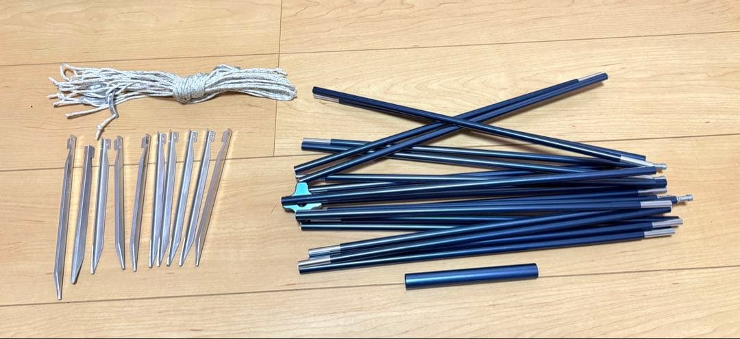 モンベル クロノスドーム2型 テント　他社グランドシート付き