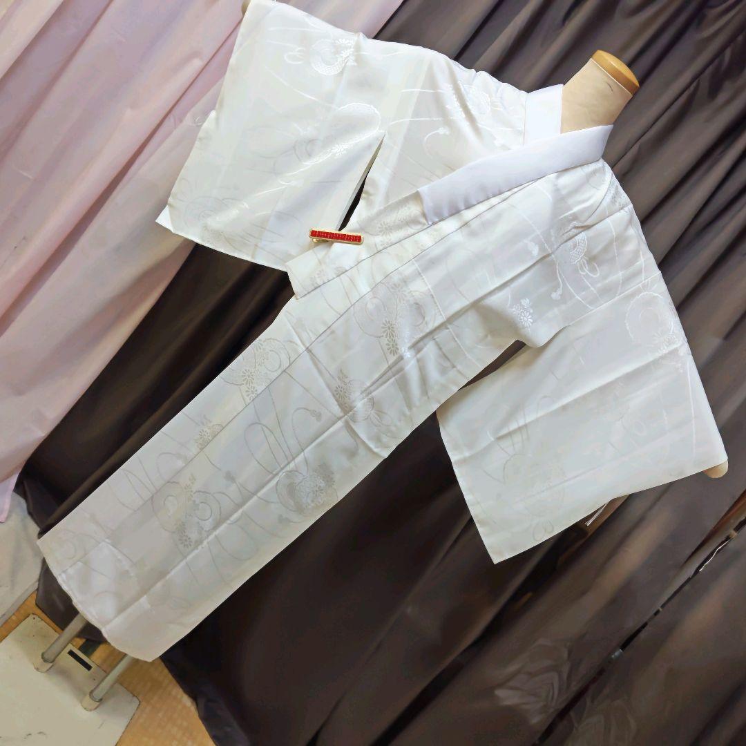 白・長襦袢・正絹 ❄️☆ 『 2583 』 ( 156 ㎝前後の方)