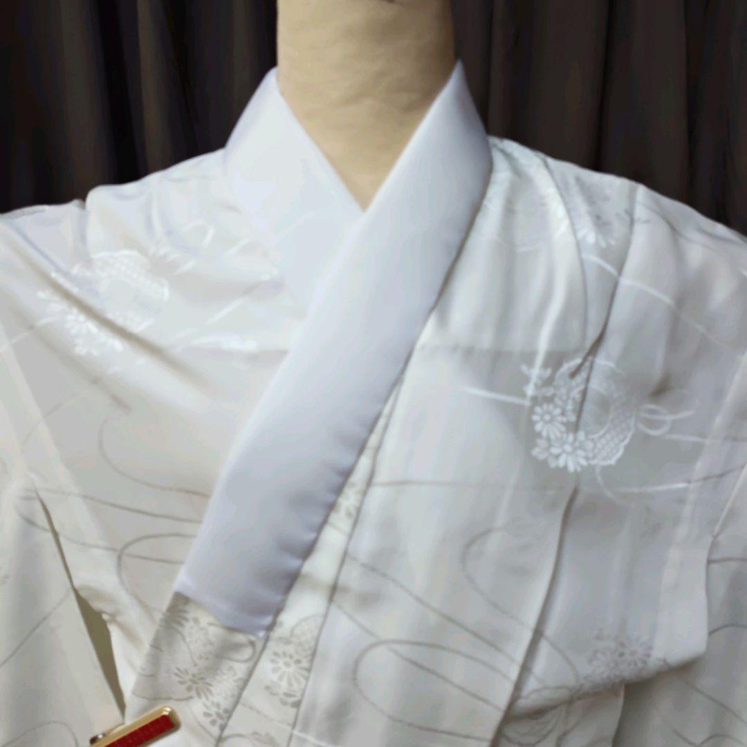 白・長襦袢・正絹 ❄️☆ 『 2583 』 ( 156 ㎝前後の方)