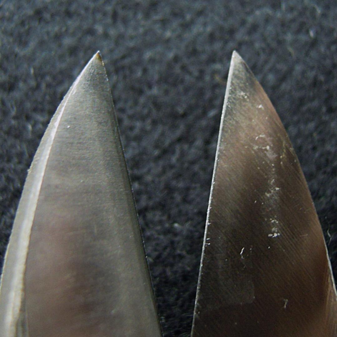 安重打刃物店 総火造 大久保鋏 無銘 未使用 192mm 新店舗移転時の整理品