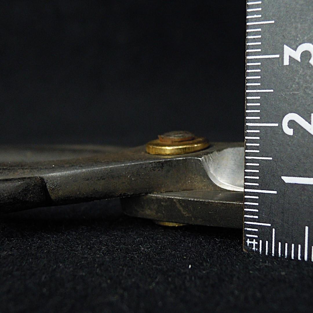 安重打刃物店 総火造 大久保鋏 無銘 未使用 192mm 新店舗移転時の整理品