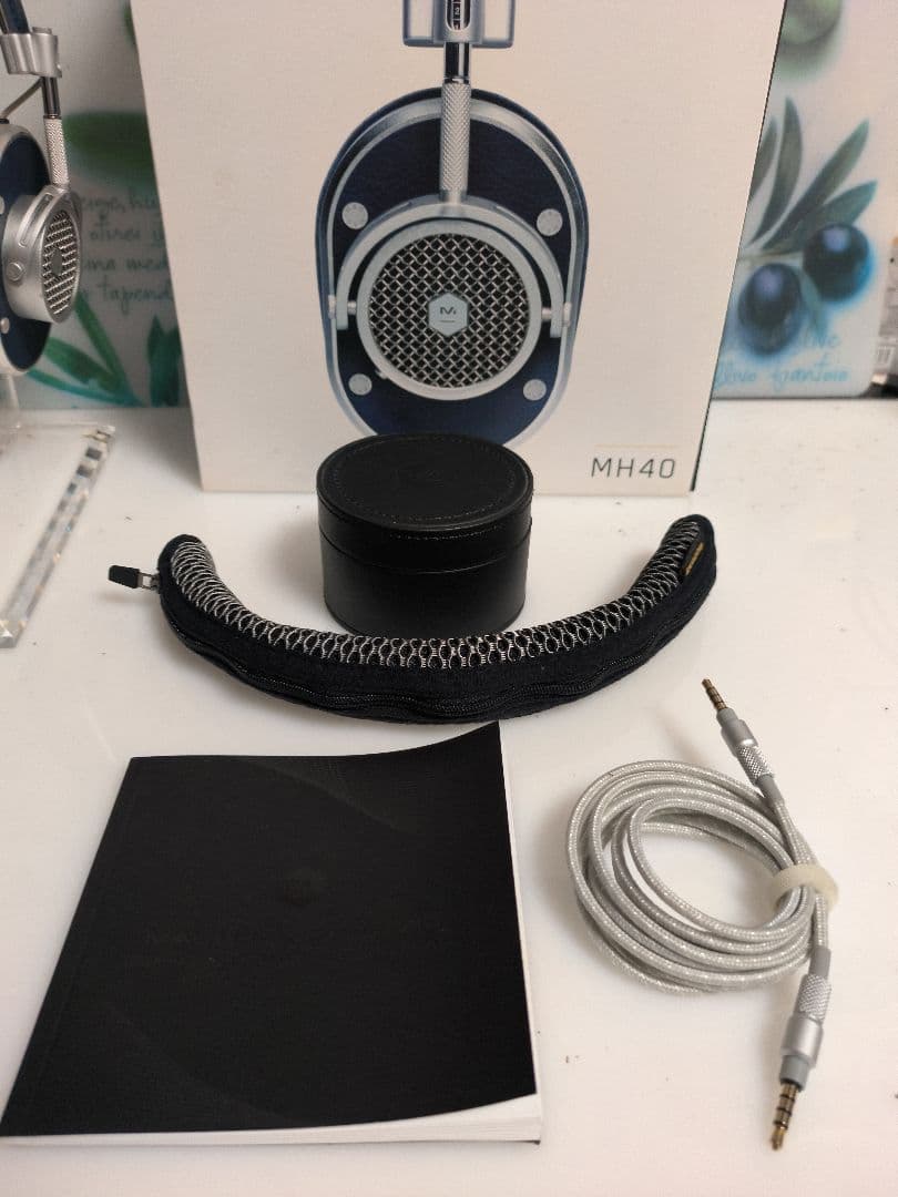 MASTER&DYNAMIC MH40 ネイビー 有線モデル