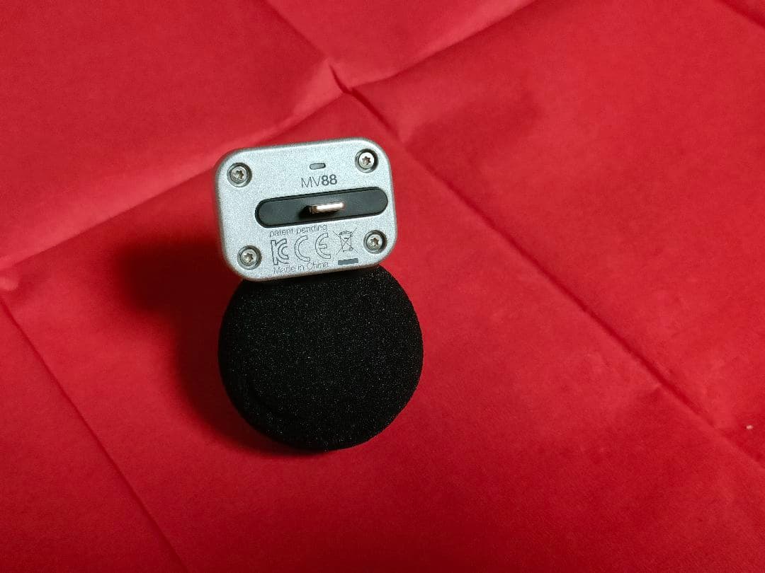 【ジャンク品】SHURE iPhone iPad用マイク MV88A-A