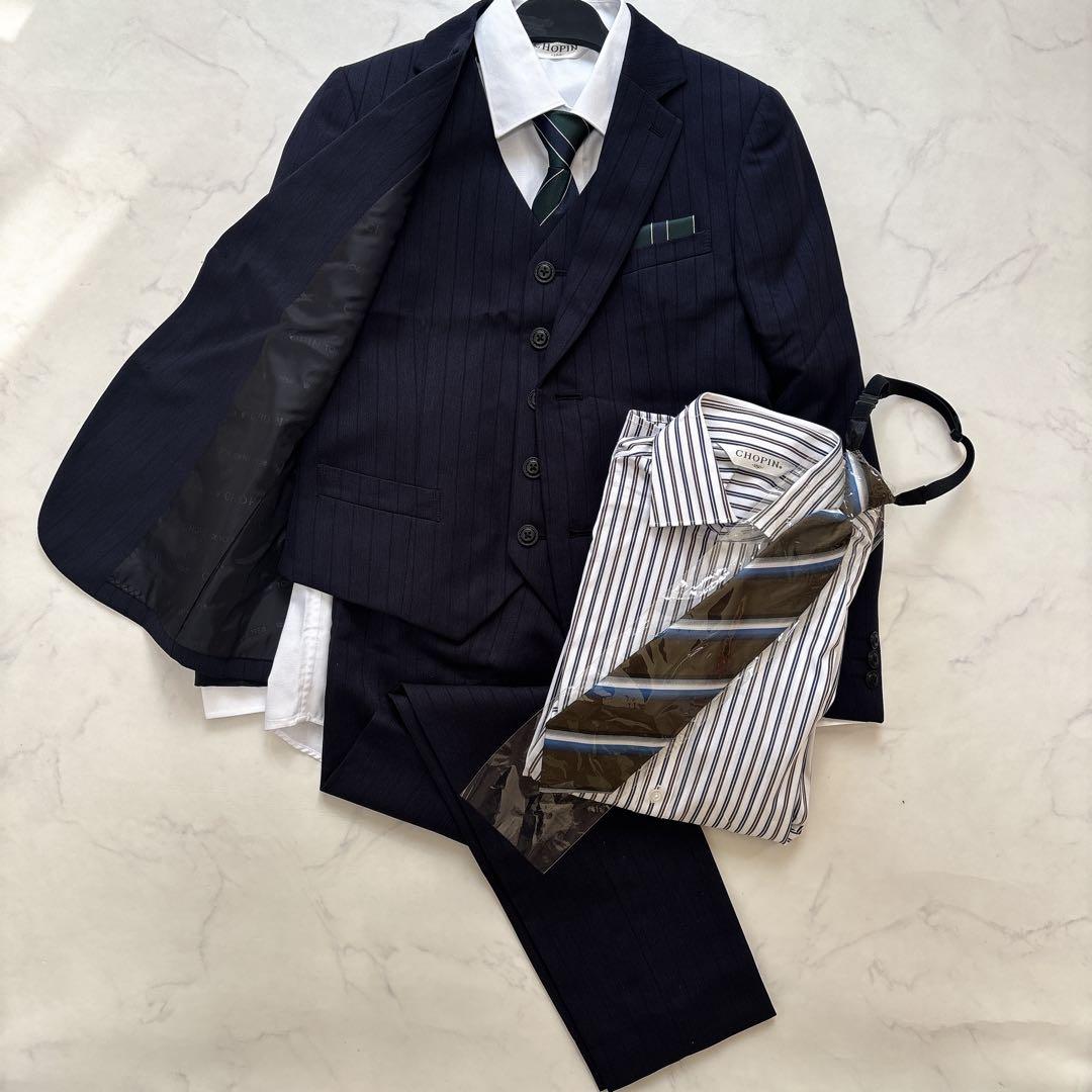 未使用級♡CHOPIN 男の子　フォーマルスーツ　8点セット　150 卒服