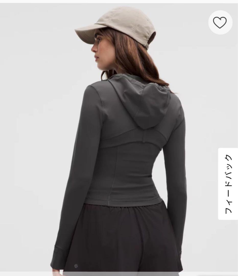 ルルレモン　Define フード付きクロップジャケット Nulu 4（JPS）